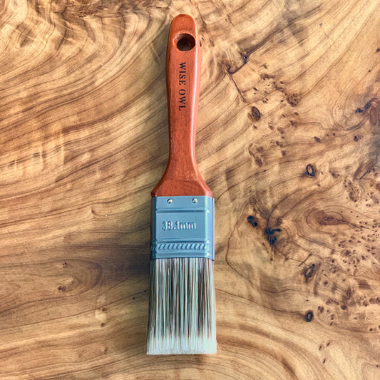 1.5" Flat Paint Brush - Wise Owl Premium Brush