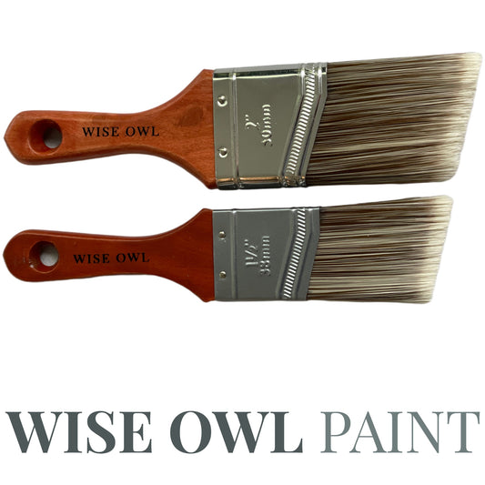 Micro Angle Paint Brush - Wise Owl Premium Brush